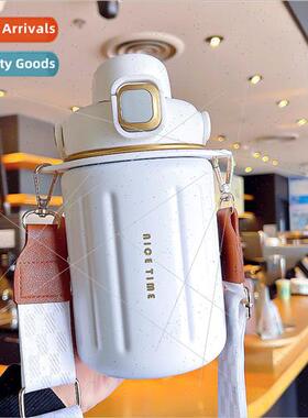 ght luxury high-color striped  cup convenient carrying handl