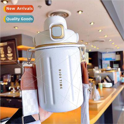 ght luxury high-color striped  cup convenient carrying handl