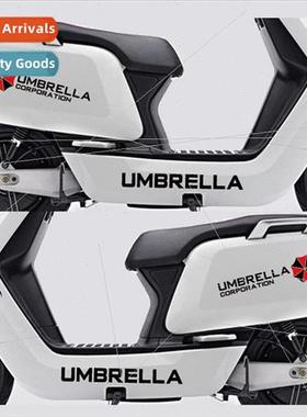 Umbrella Resident Evil electric motorcycle scooter stickers