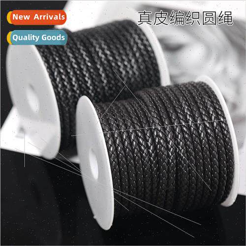 diy head layer sheepskin rope wrapped braided ropecharm bead