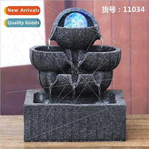 Small wigwam flowing fountain coffee table wealth ornaments