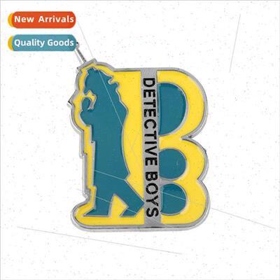 Anime  Detective Conan brooch Conan communicator metal badge