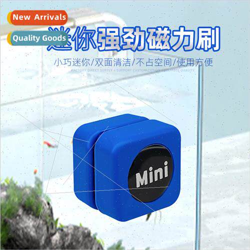 Small Mini Fish Tank Magnetic Brush Algae Removal Fish Tank