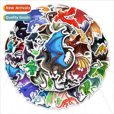 50 dragon luggage stickers dragon cool creative nd waterproo
