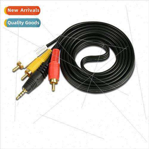 1.5 Meter 3.5mm to 3RCA Lotus Cable 1 in 3/1 in 3 Audio/Vide