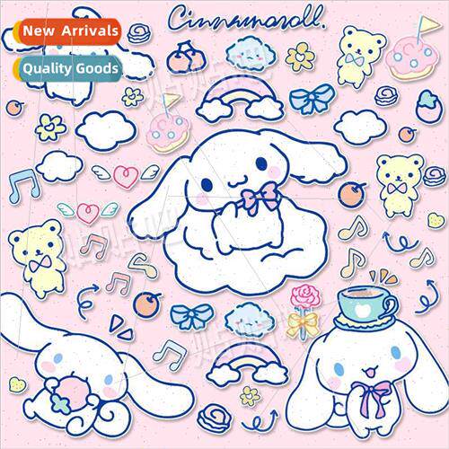 Cute Sanrio Yuji dog luggage stickers laptop iPad water cup