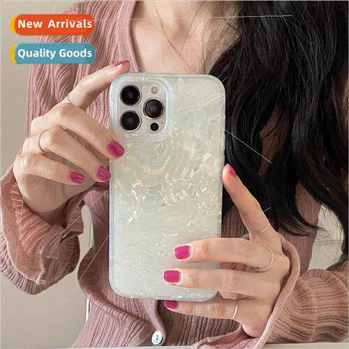 Premium feeling shell pattern 适用 iPhone 14 phone case Appl