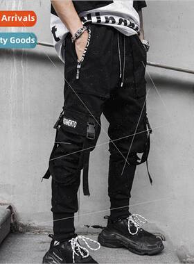 2020 spring and summer new mens Hugh dark night tapered work