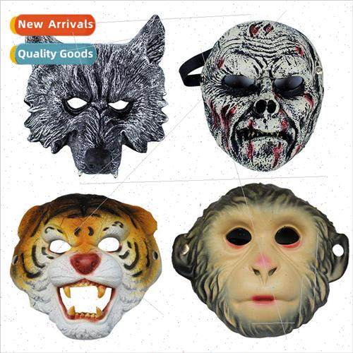 Halloween Masquerade Animal Party Per适用mance Wolf Masks Ba