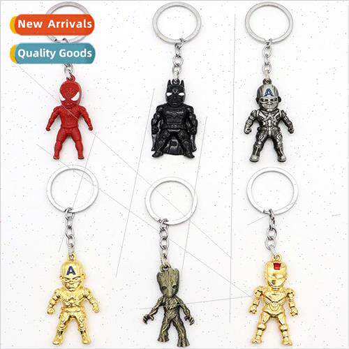 Avengers Iron Man Captain America Batman Spider-Man keychain