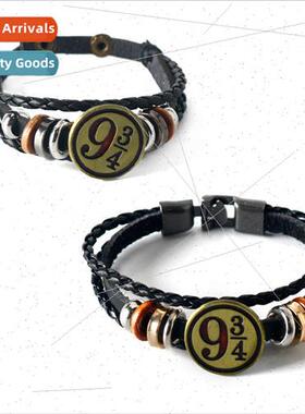 Movie  nine and three-quarters station vintage braided cowhi