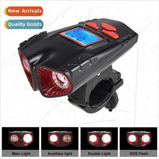 Bicycle lights headlights rechargeable night riding strong l