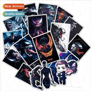 Movie Venom Tablet Sci Stickers Doodle Cartoon