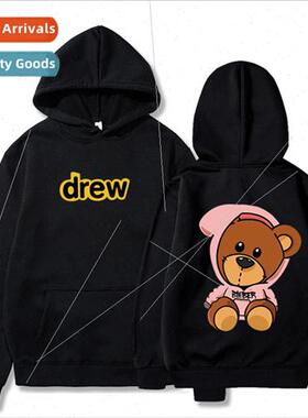 Mens Hip Hop Hooded Sweatshirt Mens and Womens Sports Hipste