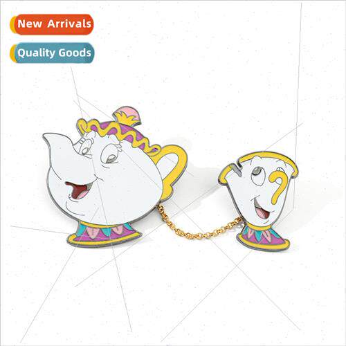 Beauty and the Beast Mrs. Teapot Brooch Anime surrounding me