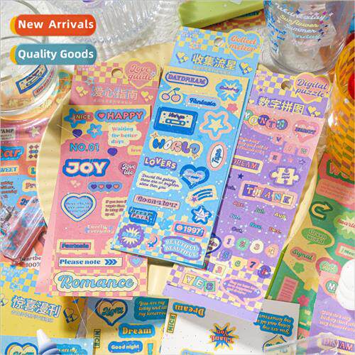 Flat stickers Confession gnal Series Korean high-color coo c