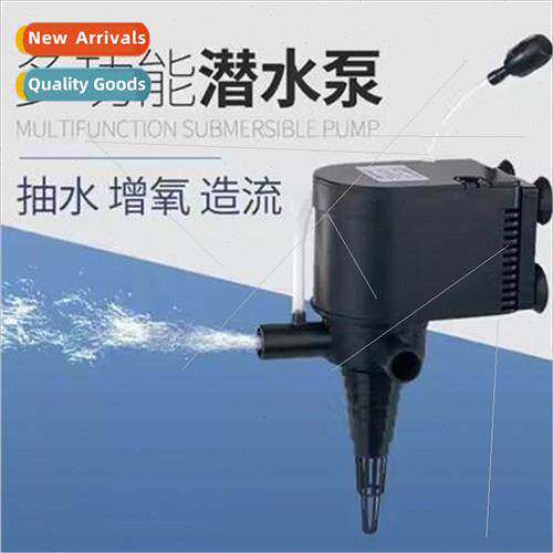 Fish Tank Filter Submersible Pump 3-in-1 lent Oxygenating Fi
