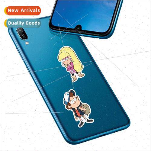 New 50 grotesque town cute cartoon girl heart cell phone dia