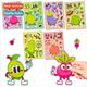 face cartoon stickers chil and pack vegetables fruits 适用