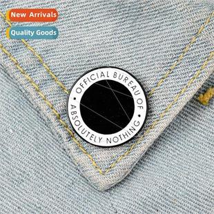 personalized badge oil brooch English drop Creative