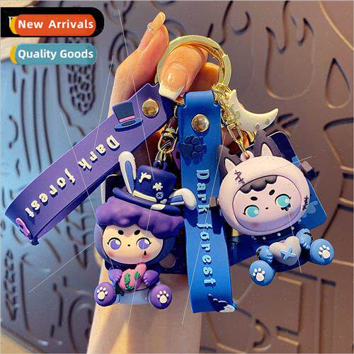 Gothic nursery rhyme cartoon keychain men and women fashion