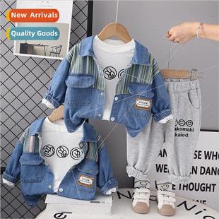 small girls 适用eign baby children new suit fall and Boys