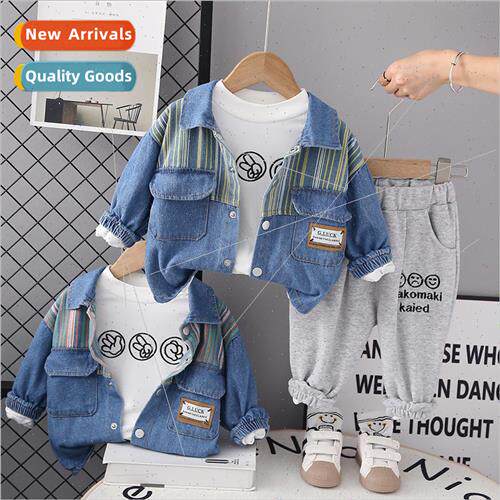 Boys and girls fall suit new small children baby 适用eign ch