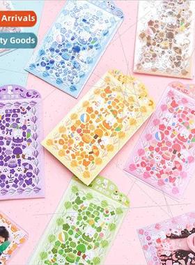 Star movement fixed frame goo card stickers flash decoration