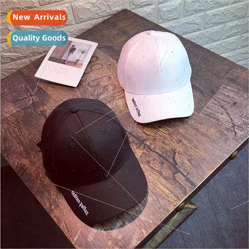 Korea embroidered letters baseball cap men and women spring