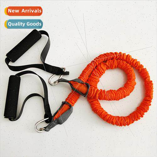 ngle word pull rope with cloth cover anti-break fitness elas
