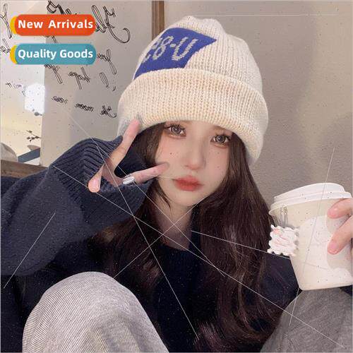 Autumn and winter new large head circumference show face sma