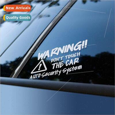 Dont touch my car stickers creative side window glass warnin