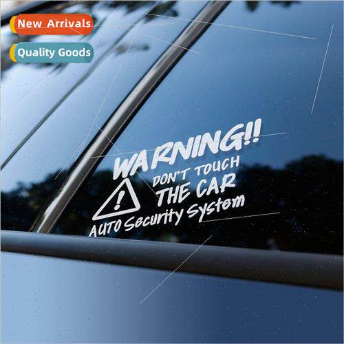 Dont touch my car stickers creative side window glass warnin