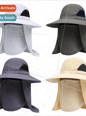 2023 summer outdoor new fisherman hat men and women removabl