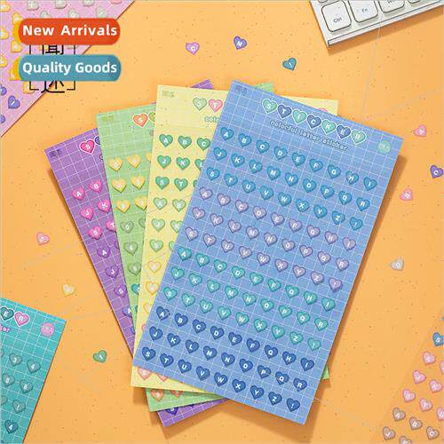 Smell Stickers Eat Set Rainbow Series Hand-painted mple Basi