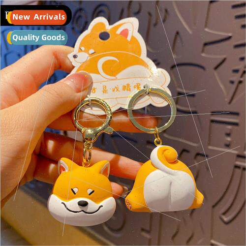 Couple pair buckle Erha pig pig keychain cute exquisite resi