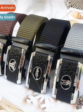 Belt lver Black Face Hollowed Toothless Automatic Imitation