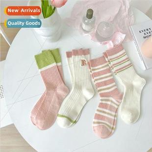 calf socks with womens long hundred mid Japanese Socks cute