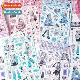 Stickers Cute Sweet Dream Characters Series Cool Wear Angel