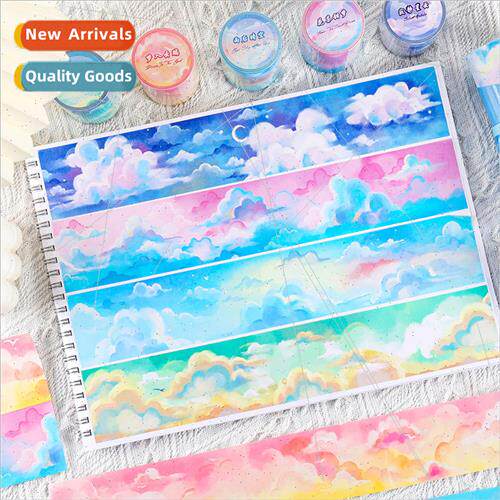 Waterproof pvc childrens stickers handbook tape series float