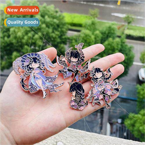 General Raiden Brooch Metal al God Peripheral Badge Barzebub