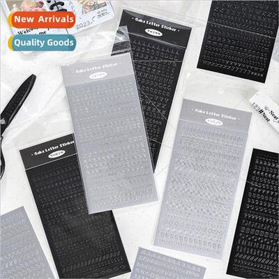 Guca Alphabet Series Stickers ins minimalist digital handboo