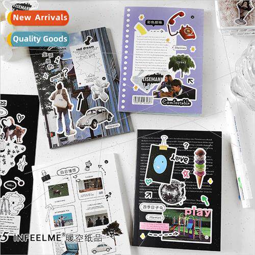 Sticker book future promise creative sealing stickers diy ha