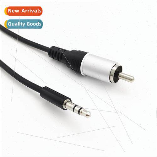 High : 3.5 to RCA audio cable 1 meter nickel plated