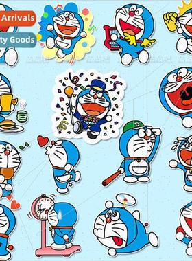 Doraemon cartoon stickers Tinkerbell cat electric car sticke