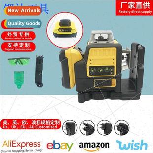 green infra level round all light lithium 12V meter model