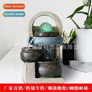 fountain ball resin shui wheel feng Water