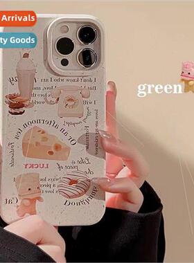 ins high color value rice bottom cookie food 适用 iPhone12 a