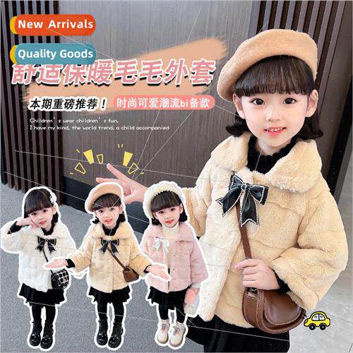Autumn and winter new 2 female baby cotton coat jacket imita