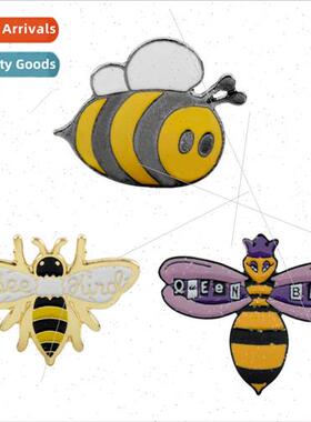 New creative bee kinds bee oil drop brooch pin badge cute ca